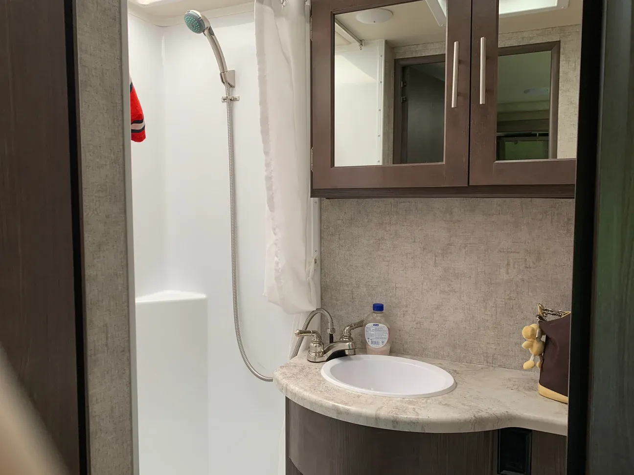 The bathroom